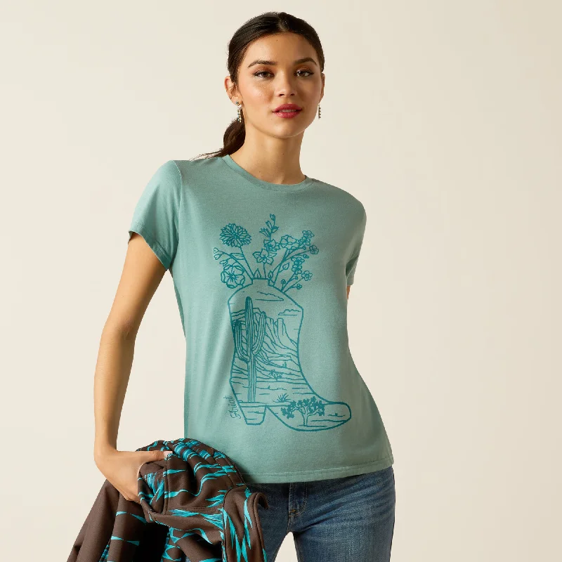 Women's Ariat Garden Boot T-Shirt #10052543