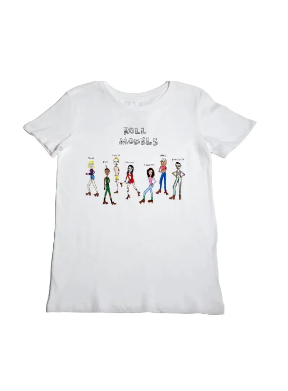 Women's Roll Models T-Shirt In White