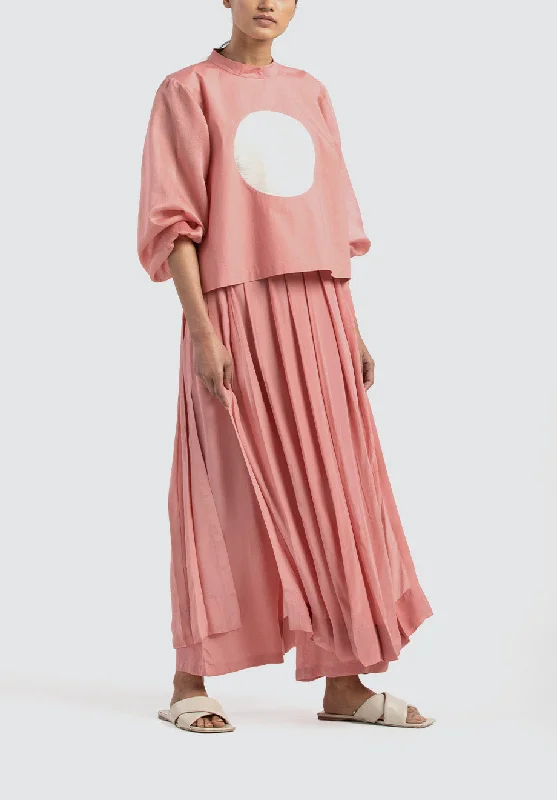 Balloon Sleeve Top | Dusty Rose