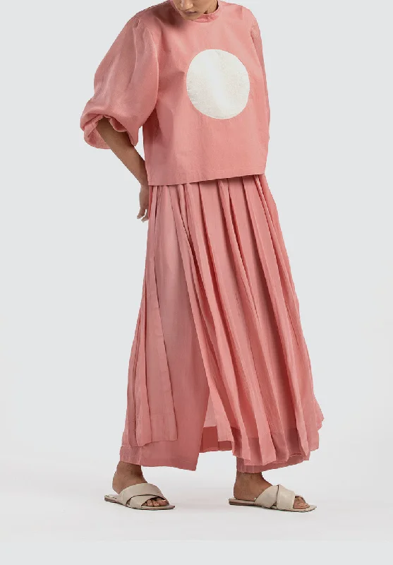 Balloon Sleeve Top | Dusty Rose