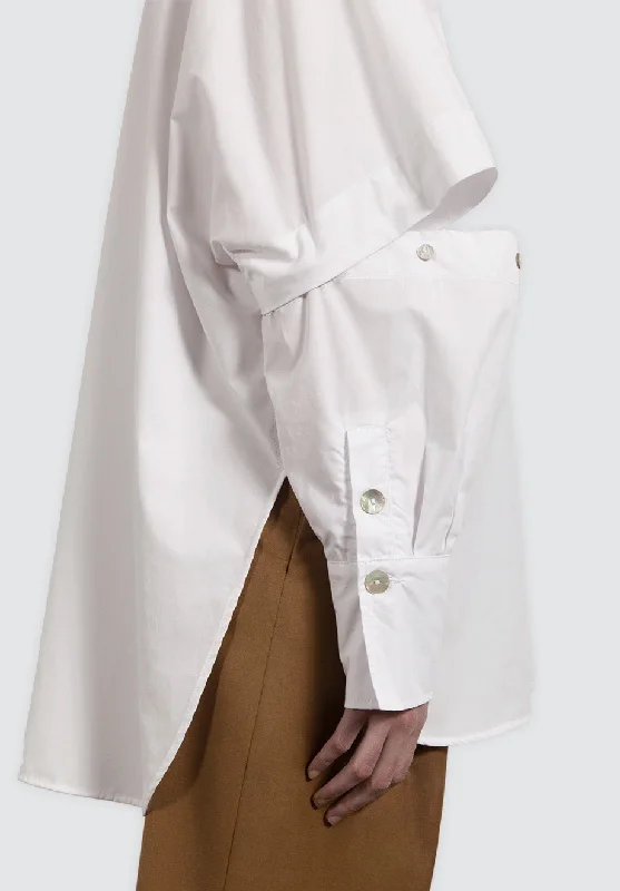 Cotton Multifunctional Shirt | White