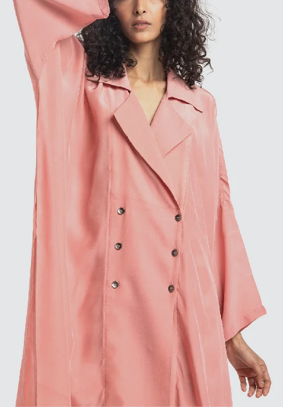 Overlap Kaftan | Dusty Rose