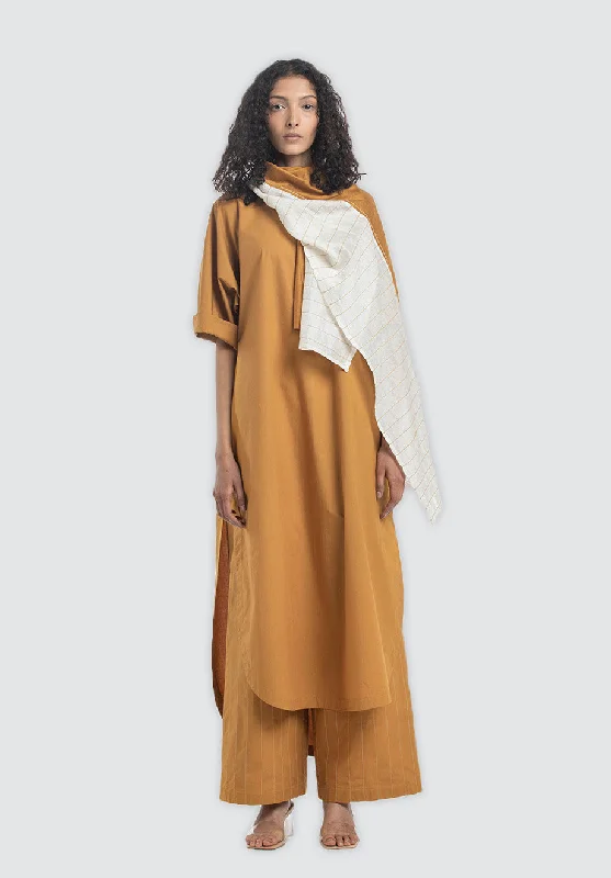 U Shape Tunic | Mustard