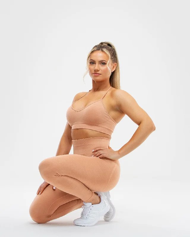 Define Scrunch Seamless Leggings | Clay