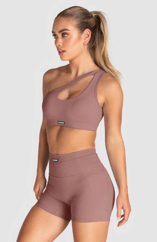 Desire Crop - Mocha Brown