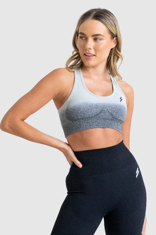 Ombre Seamless Crop - Grey