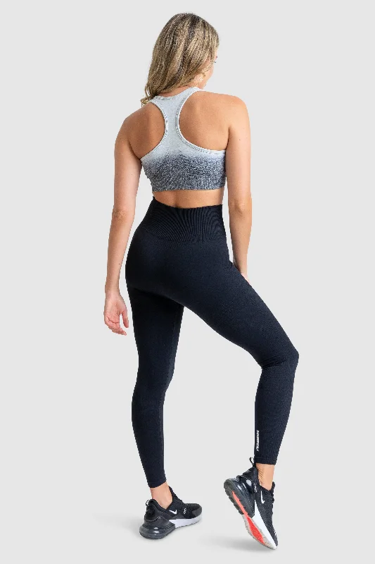 Ombre Seamless Crop - Grey