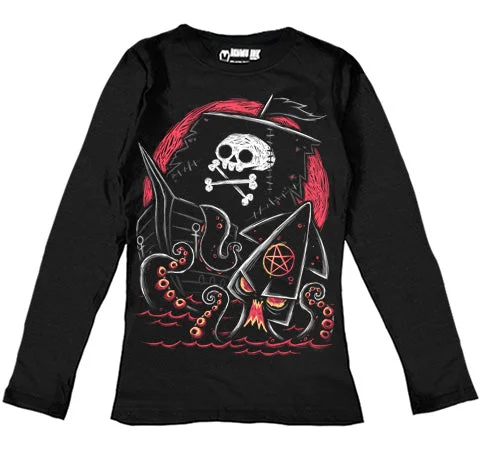 A Murder on the High Seas Women Long Sleeve Tshirt