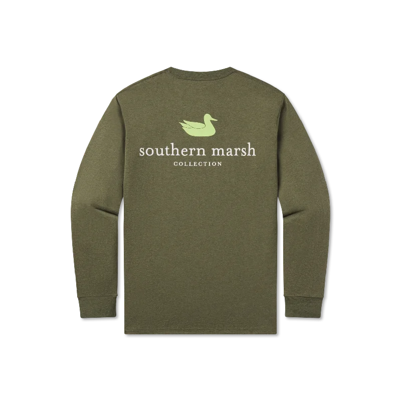 Small / Washed Dark Green Heather