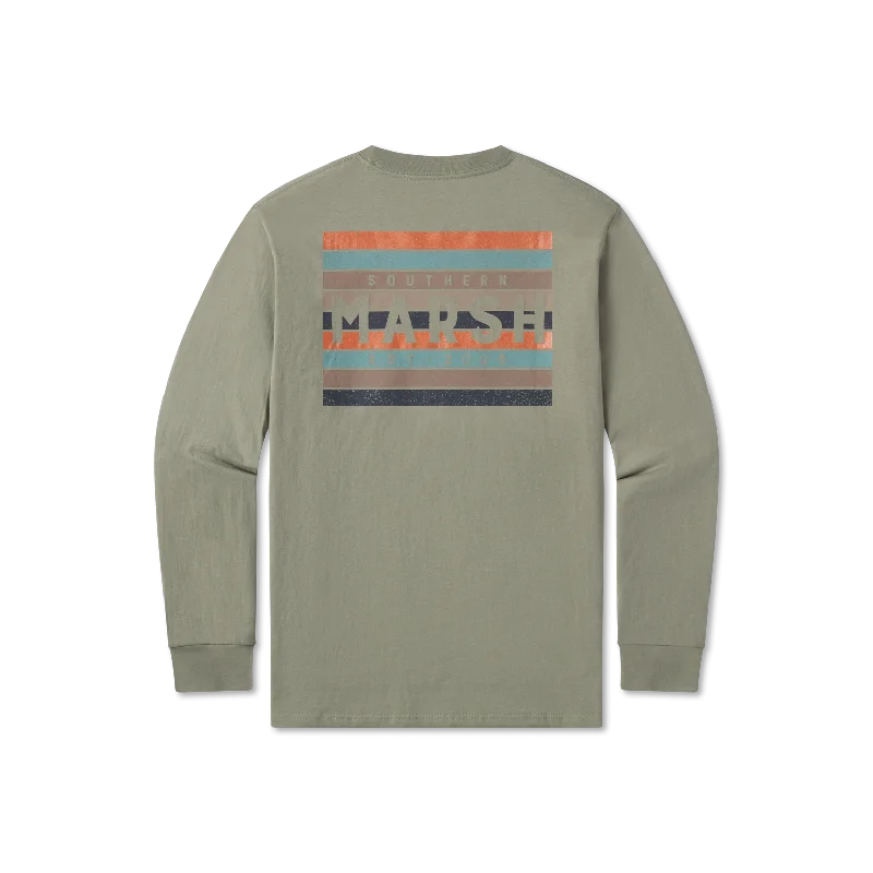 Branding Tee - Color Bars - Long Sleeve