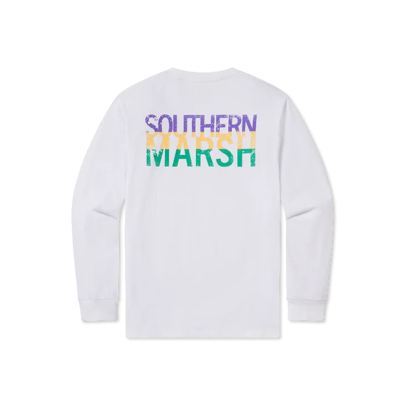 Color Bands Tee - Mardi Gras - Long Sleeve