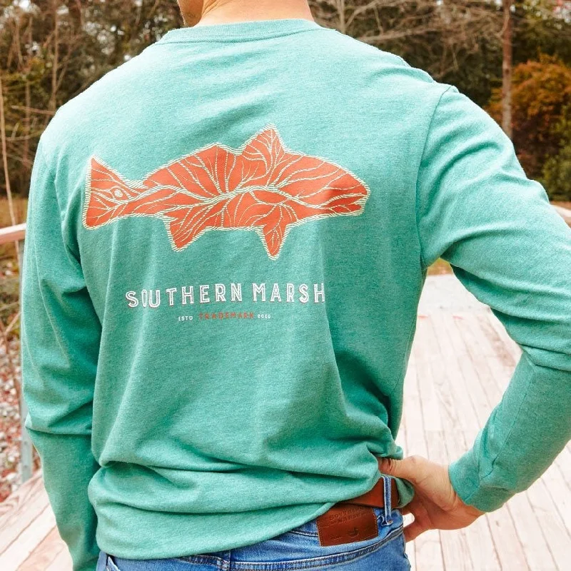 Delta Fish Tee - Long Sleeve