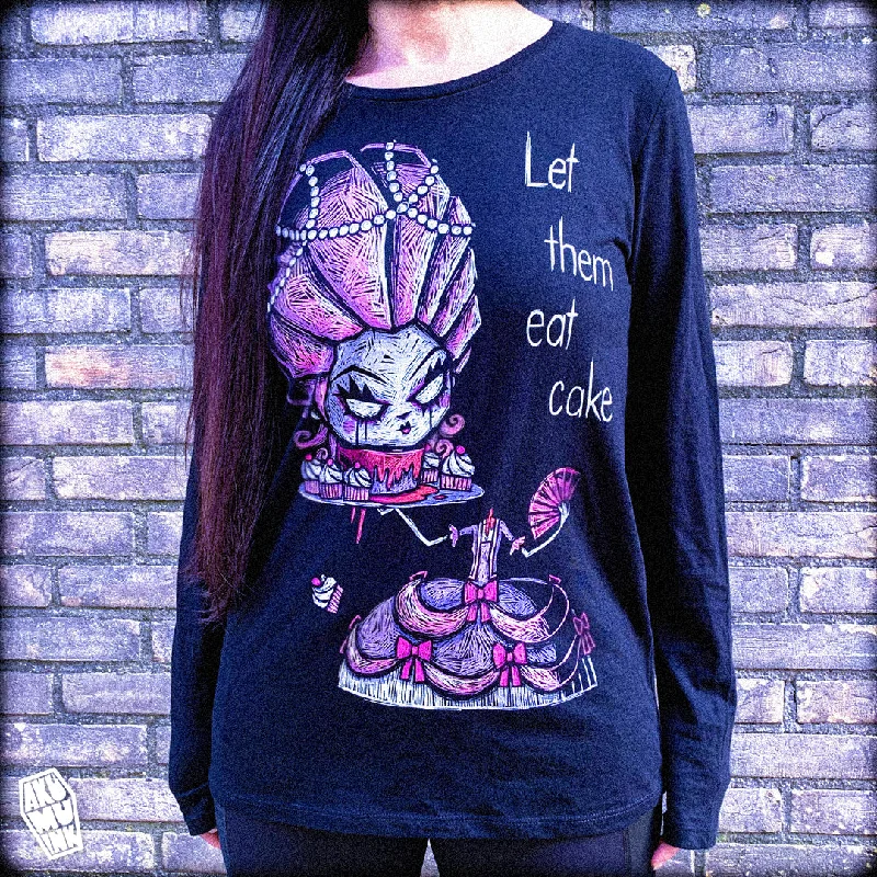 Let Them Eat Cake Women Long Sleeve Tshirt