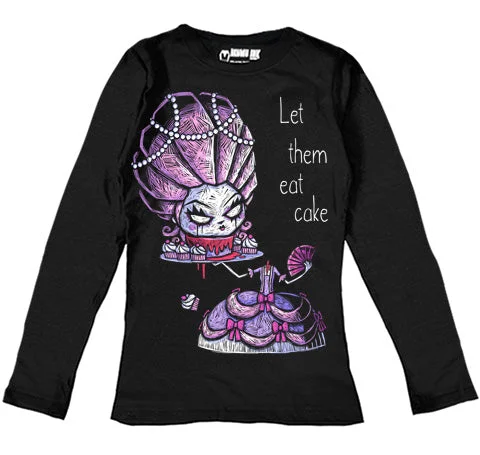 Let Them Eat Cake Women Long Sleeve Tshirt