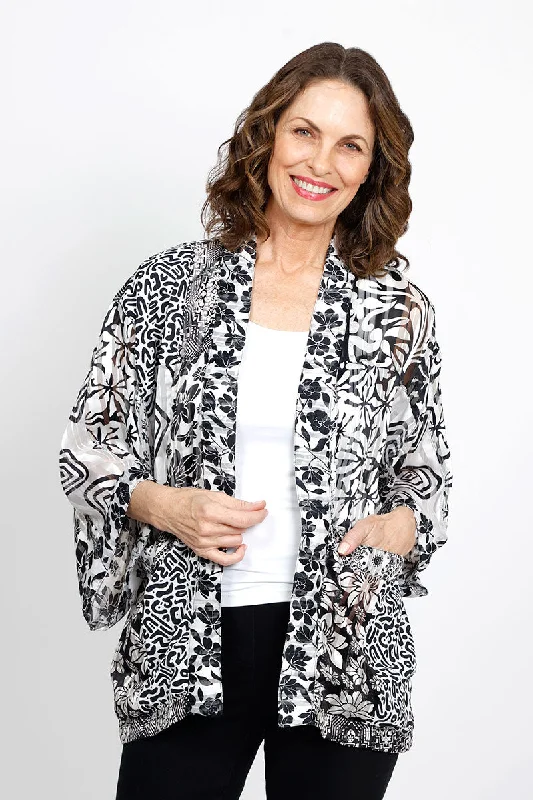 Lolo Luxe Boxy Patchwork Jacket