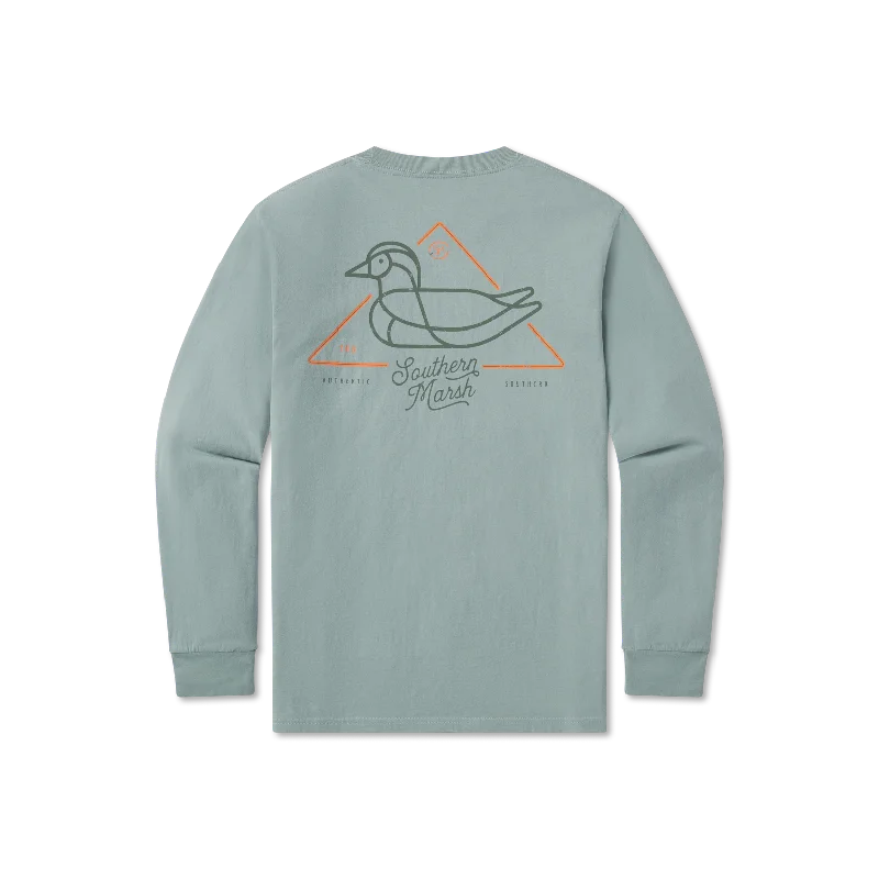 Warning Duck Tee - Long Sleeve