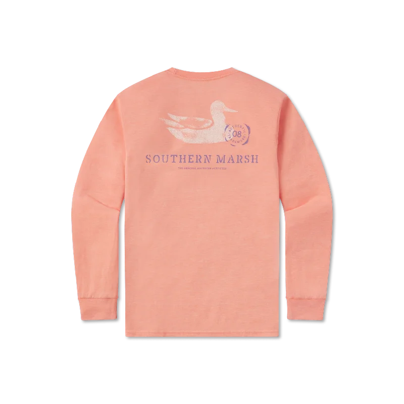 SEAWASH™ Tee - Stamped Duck - Long Sleeve