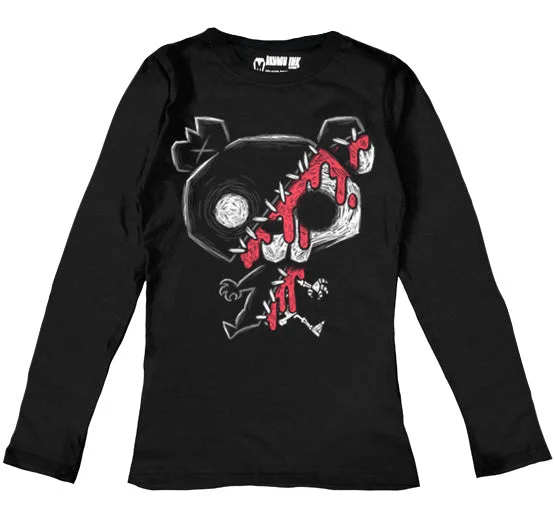 My Bloody Bear Women Long Sleeve Tshirt