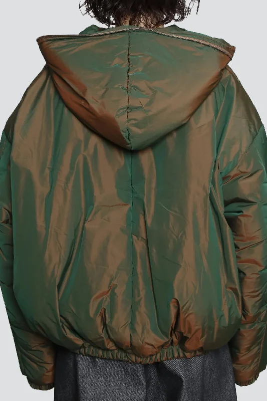 No.229 Copper Limonta Puffer Hooded Jacket