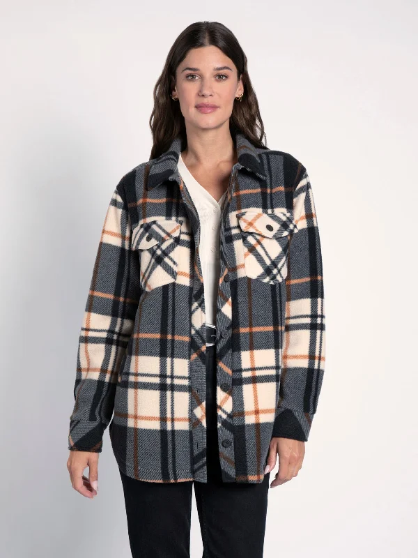 BLACK COPPER PLAID / XS / Final Sale