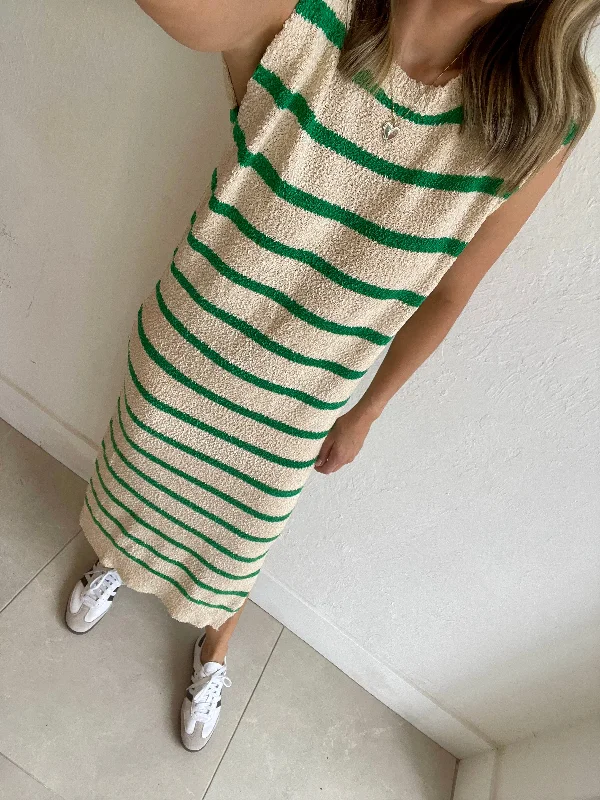 Winona Stripe Knit Dress