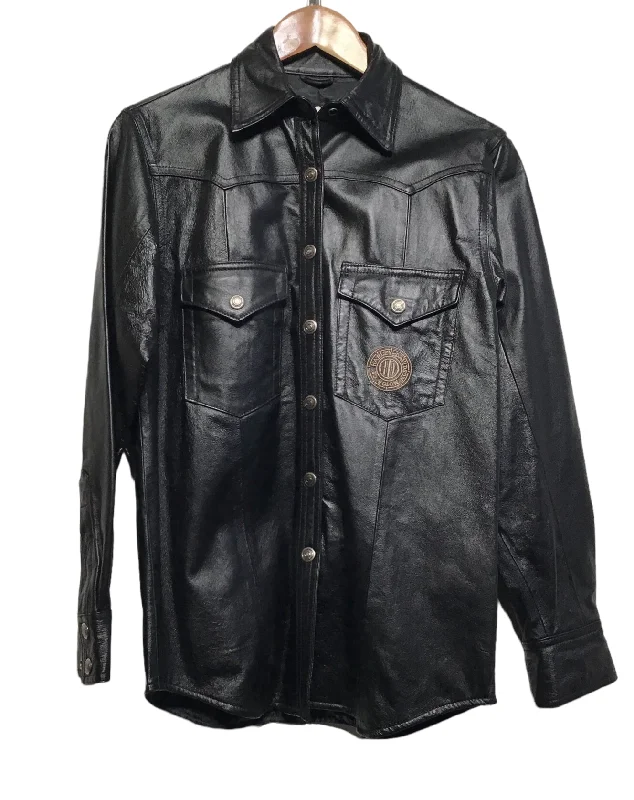 Harley Davidson Leather Shirt Jacket (Women’s Size S)