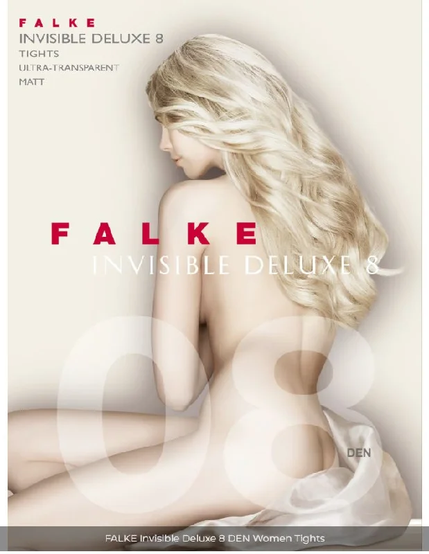 Falke Invisible Deluxe 8 Denier Tights - Powder