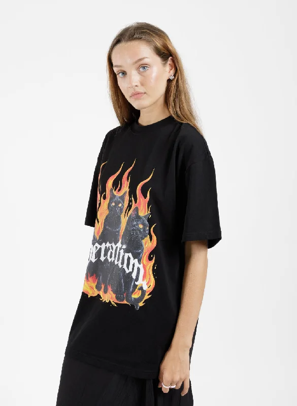 Goode Tee - Fire Cat