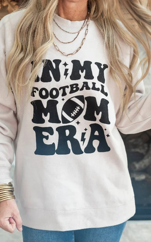 In My Football Mom Era Crewneck Sweatshirt**