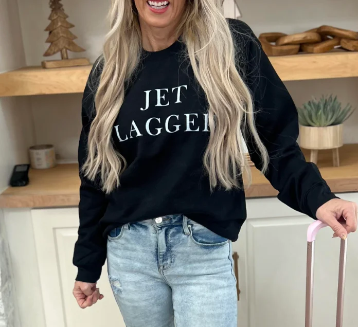 Jet Lagged Crewneck Sweatshirt