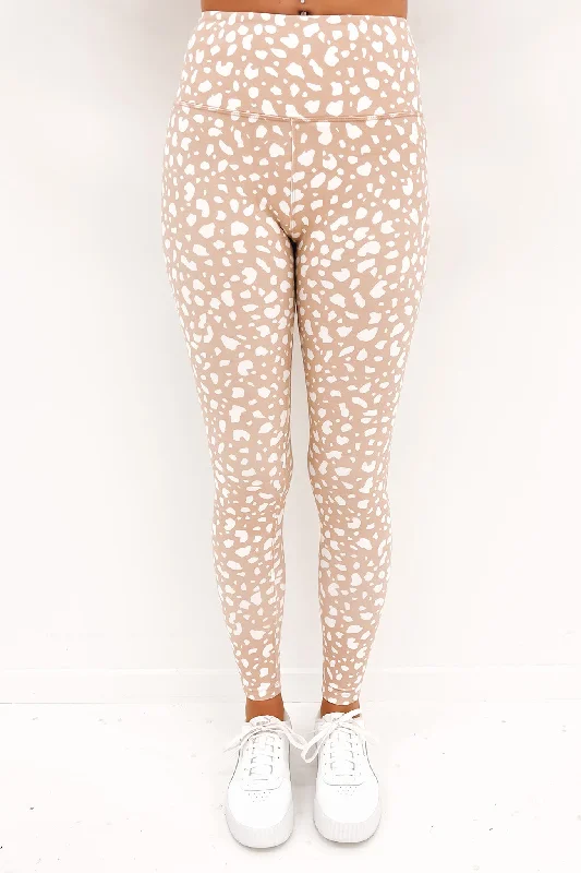 Pixie Leggings Maple Leopard