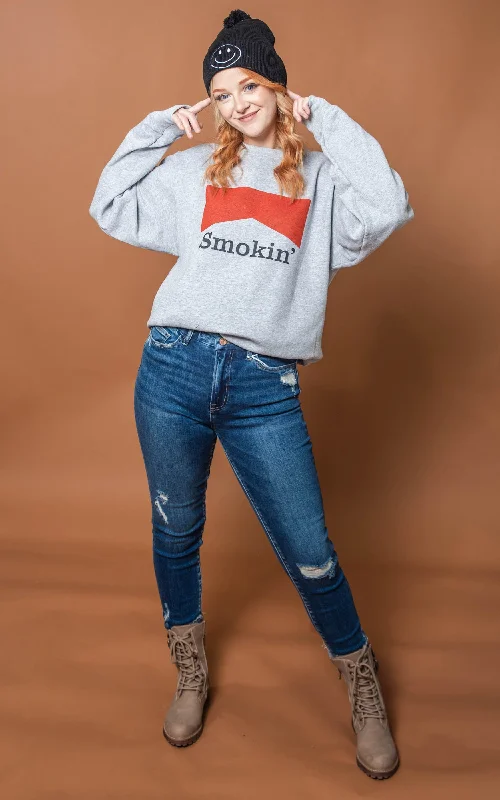 Smokin' Valentine Crewneck Sweatshirt**