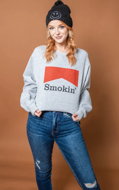 Smokin' Valentine Crewneck Sweatshirt**