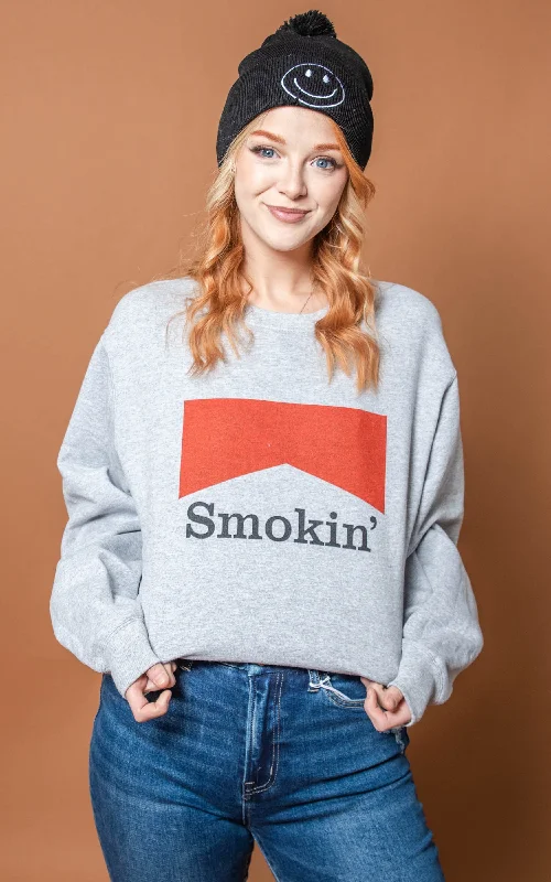 Smokin' Valentine Crewneck Sweatshirt**