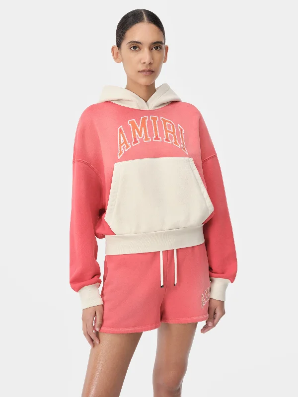 WOMEN - WOMEN'S AMIRI VINTAGE HOODIE - Flamingo Pink